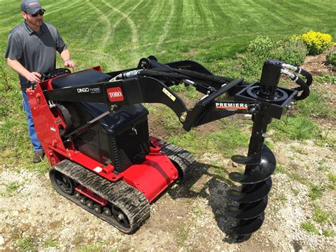 auger attachment for mini skid steer|landhero mini skid steer attachments.